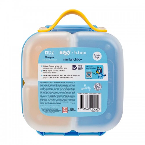 B.box Bluey Mini Lunchbox | 3 years+