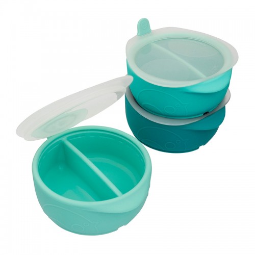 B.box Fill + Freeze (Baby Purees Storage Bowl With Lid ) - 3 Pack
