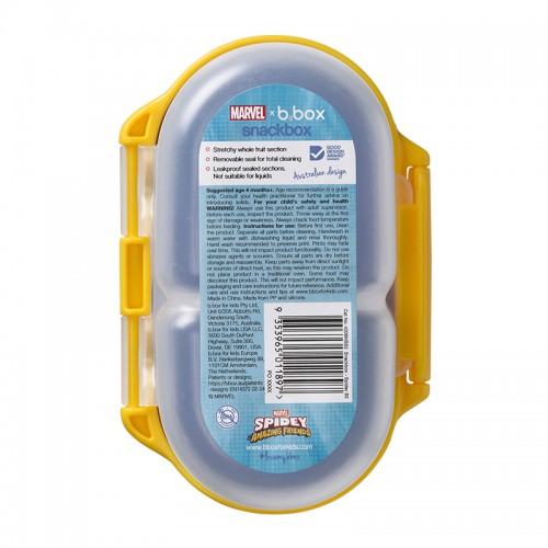 PRE-ORDER | B.box Marvel Spidey Snackbox | 4 months+ - Ship from 1 Feb 2026 onwards