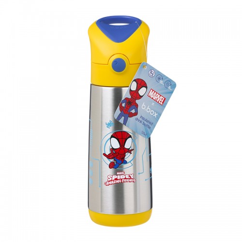 PRE-ORDER | B.box Marvel Spidey Insulated Drink Bottle 500ml | 6 months+ - Ship from 1 Feb 2026 onwards
