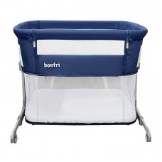 Bonfri S5 Rock & Relax Bassinet + Playpen  (With Travel Bag & Mosquito Net) | Birth - 9kg (crib) | Birth - 22kg (playpen) 