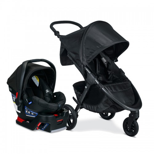 Britax B Free Stroller Safe 35 Infant Car Seat Travel System - Travel Car Seat Stroller Toddler