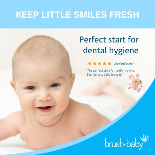 brush baby dental wipes