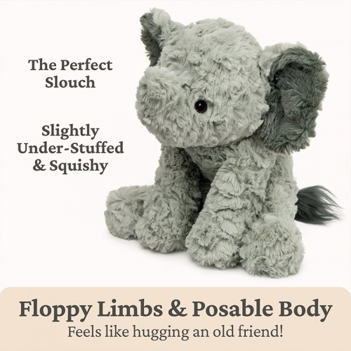 Gund Cozys Elephant 10" Plush Toy | 0 months+ | Baby Soft Toy | Stuffed Toy