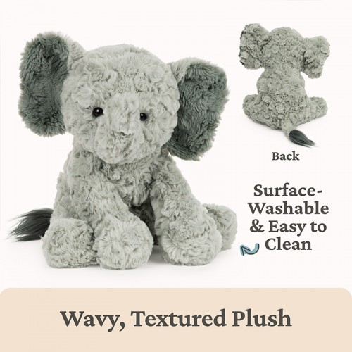 Gund Cozys Elephant 10" Plush Toy | 0 months+ | Baby Soft Toy | Stuffed Toy