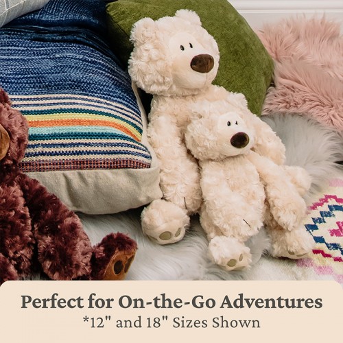 Gund Philbin Classic Teddy Bear 12" Plush Toy - Beige |  1 year+ | Baby Soft Toy | Stuffed Toy
