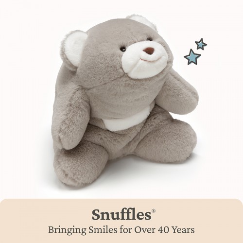 Gund Snuffles 10" Plush Toy - Gray | 1 year+ | Baby Soft Toy | Stuffed Toy