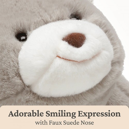 Gund Snuffles 10" Plush Toy - Gray | 1 year+ | Baby Soft Toy | Stuffed Toy