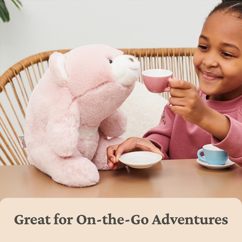 Gund Snuffles 10" Plush Toy - Pink | 1 year+ | Baby Soft Toy | Stuffed Toy