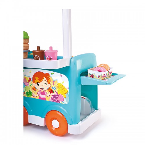 Hap-P-Kid Little Learner Mini Chef Ice Cream Truck | Food Truck | 18 months+ | Role Playing | Pretend Play