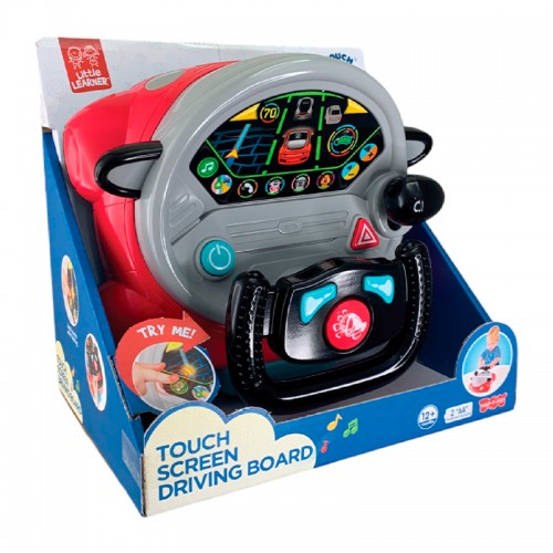 Hap-P-Kid Little Learner Touch Panel Steering Wheel | Touch N Learn ...