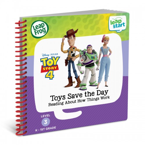 LeapFrog LeapStart® Toy Story 4 Toys Save the Day Reading About How Things Work