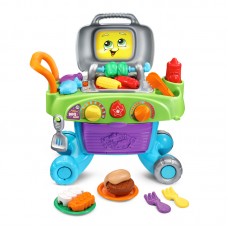 LeapFrog Grill & Learn BBQ | Smart Sizzlin' BBQ Grill | Kitchen Toy | Role Play | 2-5 years