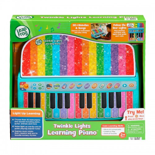 LeapFrog Twinkle Lights Learning Piano  | Musical Toy | Piano Toy | Learning Toy | 2 years+