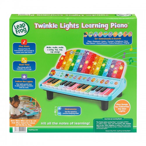 LeapFrog Twinkle Lights Learning Piano  | Musical Toy | Piano Toy | Learning Toy | 2 years+
