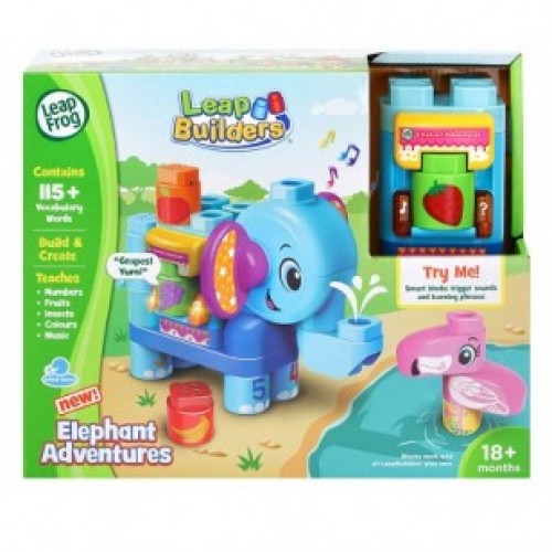 LEAPFROG LeapBuilders Block Play - Elephant Adventures