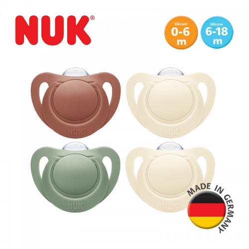 Nuk For Nature Succhietto In Silicone Per Bambini 18-36 Mesi 2 Pezzi