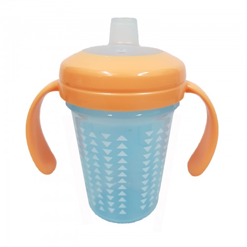 THE FIRST YEARS Stackable 7oz Soft Spout Trainer Cup - Blue Character