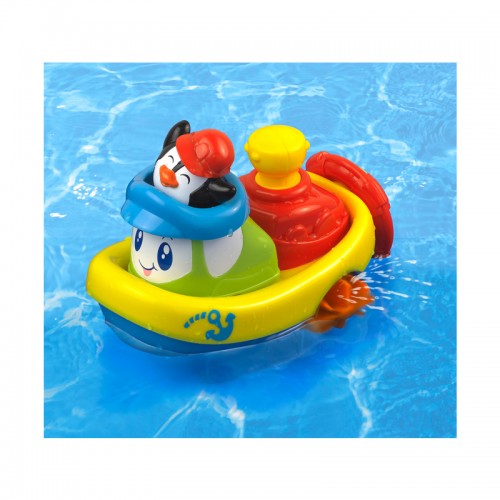 Hap-P-Kid Little Learner Wind-Up Bath Boat
