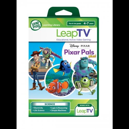 Active Video Game" for sale online "LeapFrog LeapTV Disney Pixar Pals Plus Educational 