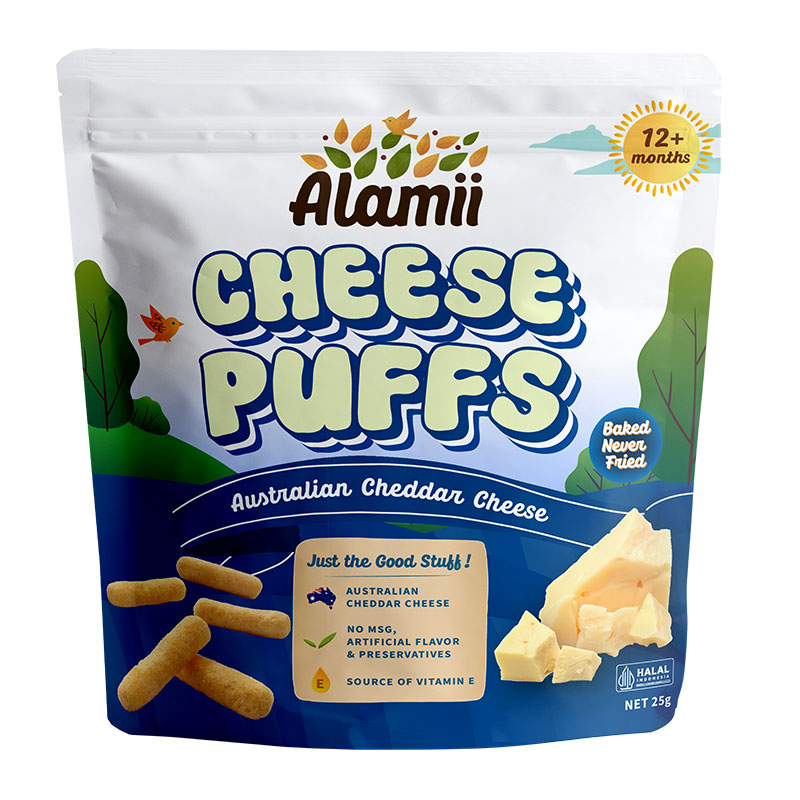 Alamii Cheese Puffs | Kids Snack | Healthy Snack | Halal Snack | 1 years+