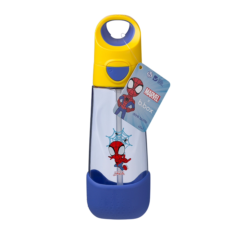 PRE-ORDER | B.box Marvel Spidey Tritan Drink Bottle 600ml | 3 years+ - Ship from 1 Feb 2026 onwards