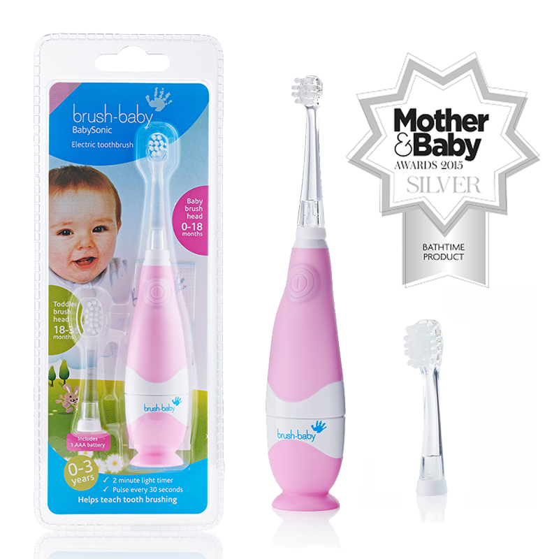NO BOX Brush-Baby BabySonic Electric Toothbrush for 0-36 Months