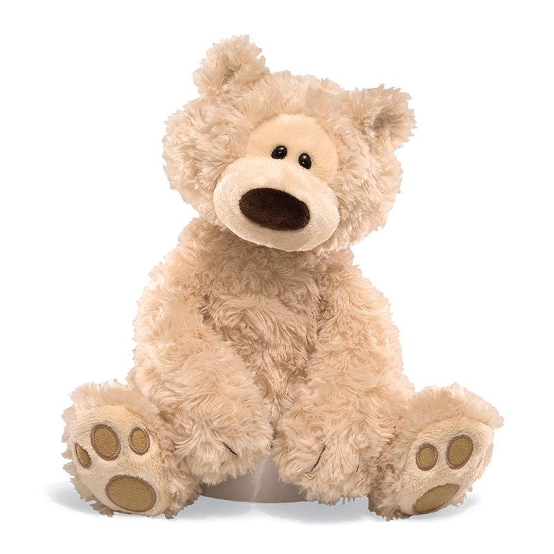 Gund Philbin Classic Teddy Bear 12" Plush Toy - Beige |  1 year+ | Baby Soft Toy | Stuffed Toy