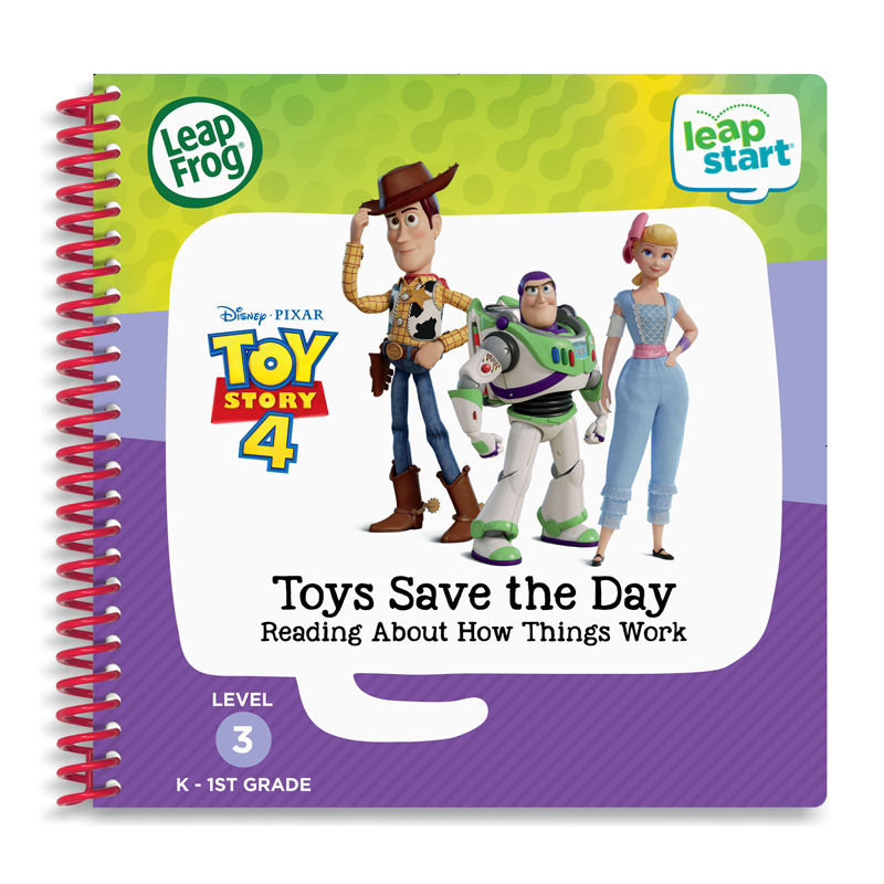LeapFrog LeapStart® Toy Story 4 Toys Save the Day Reading About How Things Work