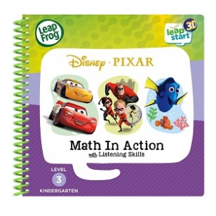 LEAPFROG LeapStart Book - Pixar Pals, Math In Action