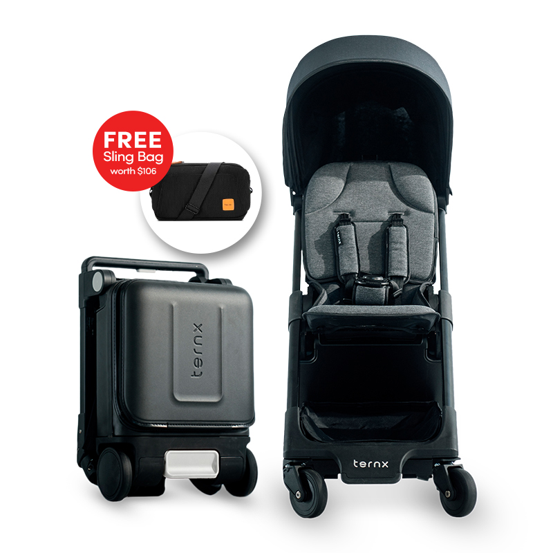 TernX Carry On Luggage Stroller - 6 months - 22kg | Baby Stroller | Travel Stroller | Cabin Stroller | 1 year warranty
